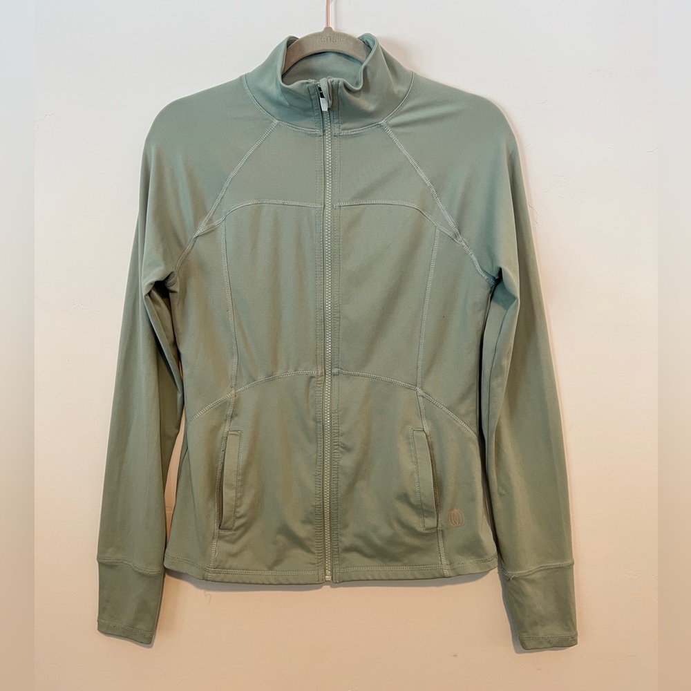 Athletic long sleeve zip up - Picture 1 of 2